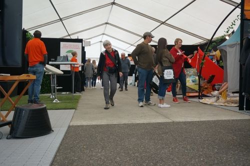 Marquee displays at the Bay of Plenty Home Show at Trustpower Arena Baypark