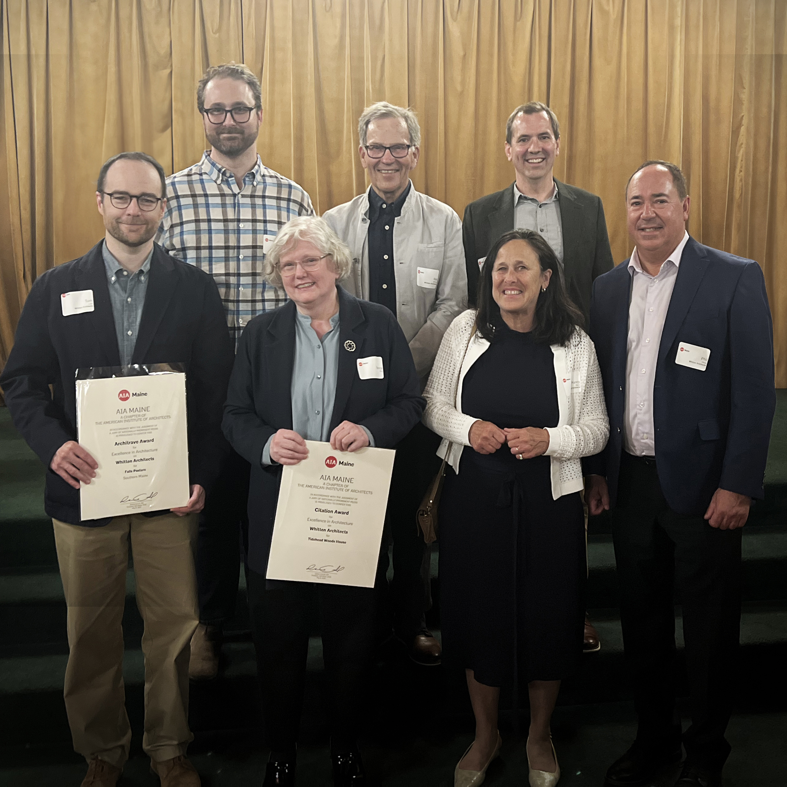Whitten Architects Honored with Three AIA Maine Awards