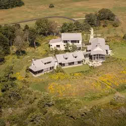 Dramatic Imagery of a Coastal Maine Retreat