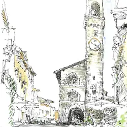 Tuscan Hills Sketches