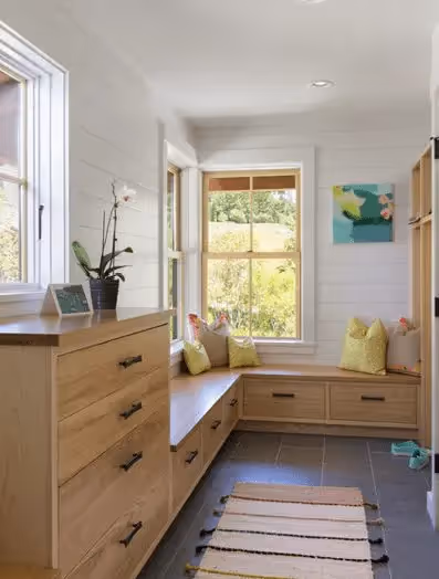 Summer Camp Style for a Lakeside Home in Maine