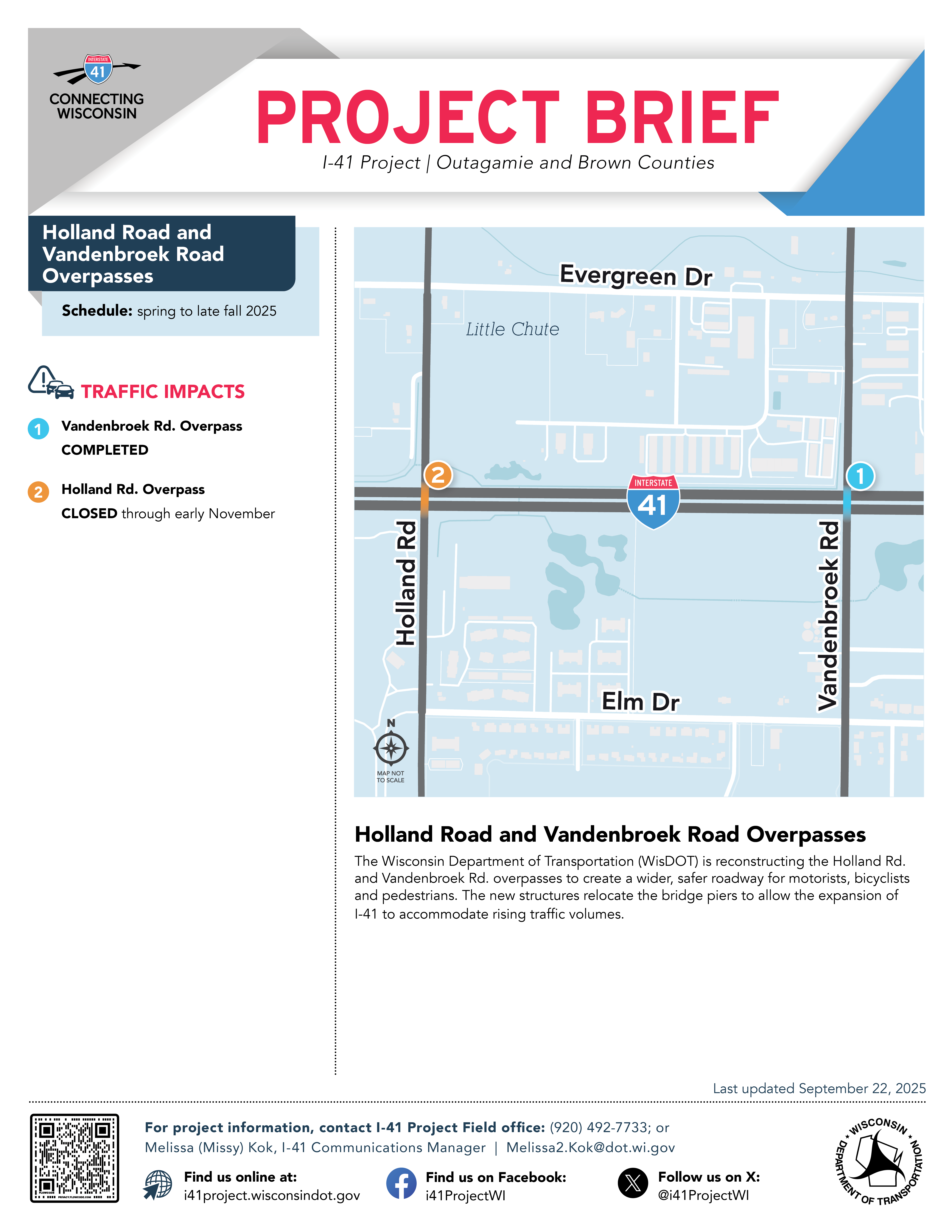 Image of Holland and Vandenbroek Overpass' current Project Brief PDF. Click to open PDF in a new tab!
