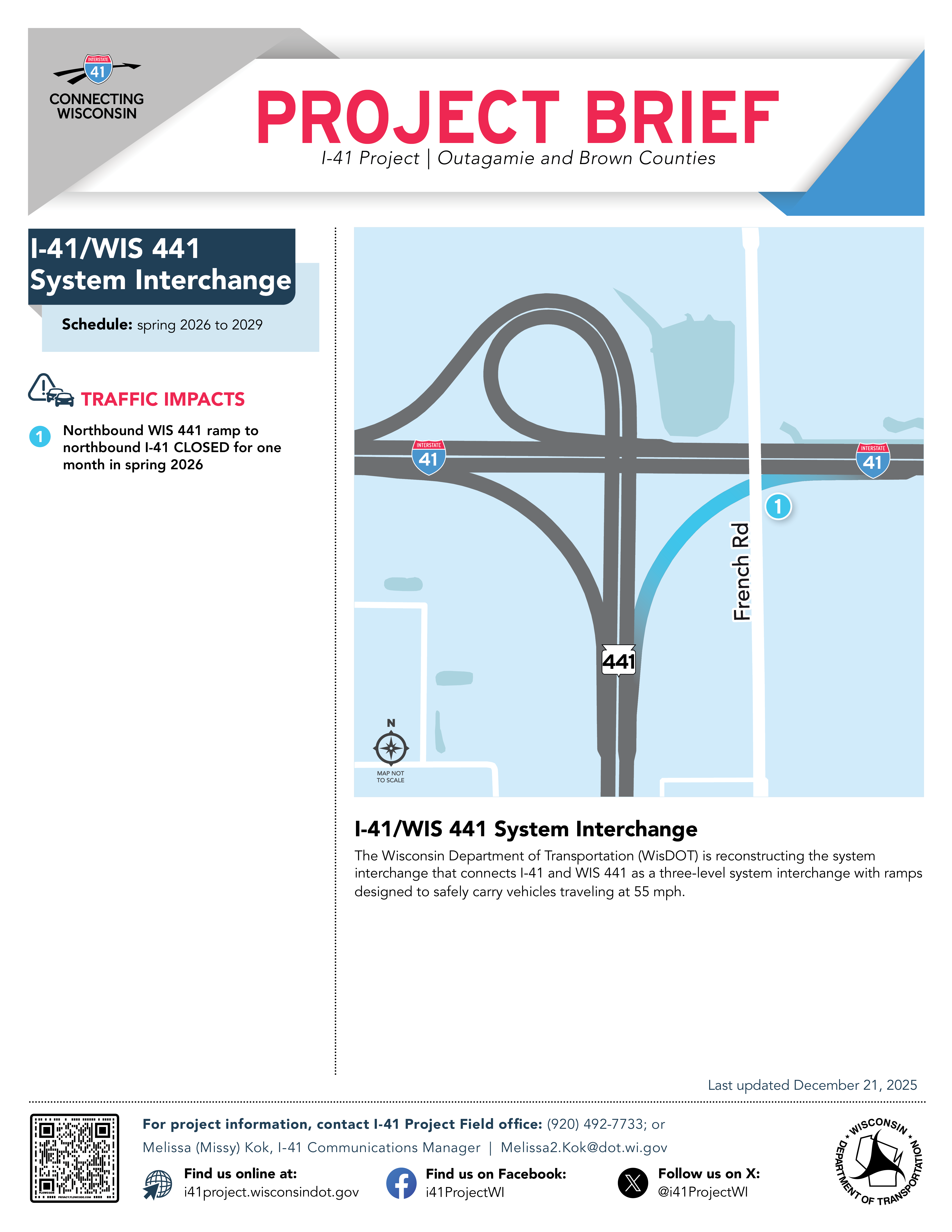 Page one of Ballard Road's Project brief, click to open into a PDF.