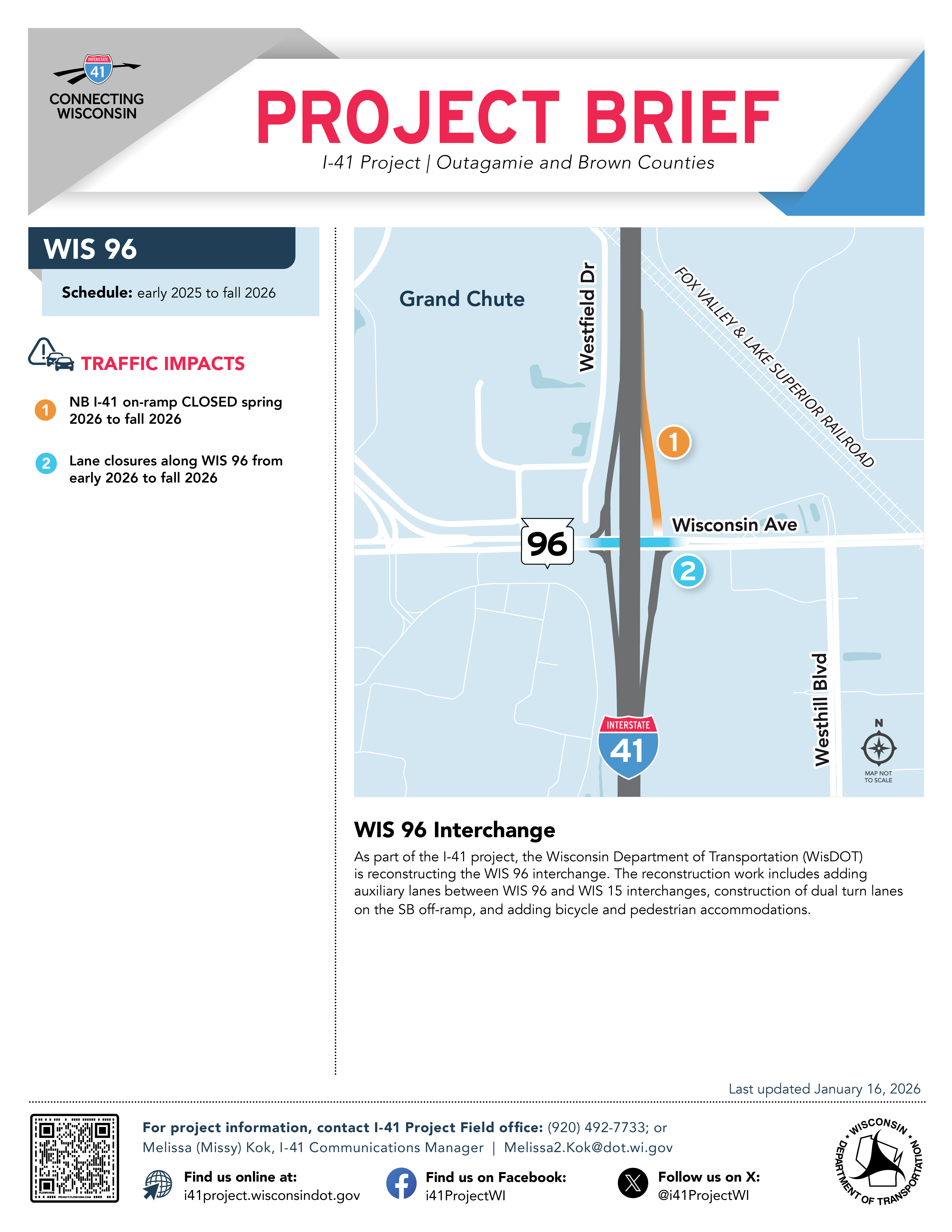 Page one of WIS 96's Project brief, click to open into a PDF.