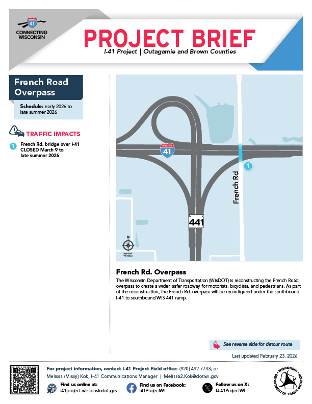 Page one of Ballard Road's Project brief, click to open into a PDF.