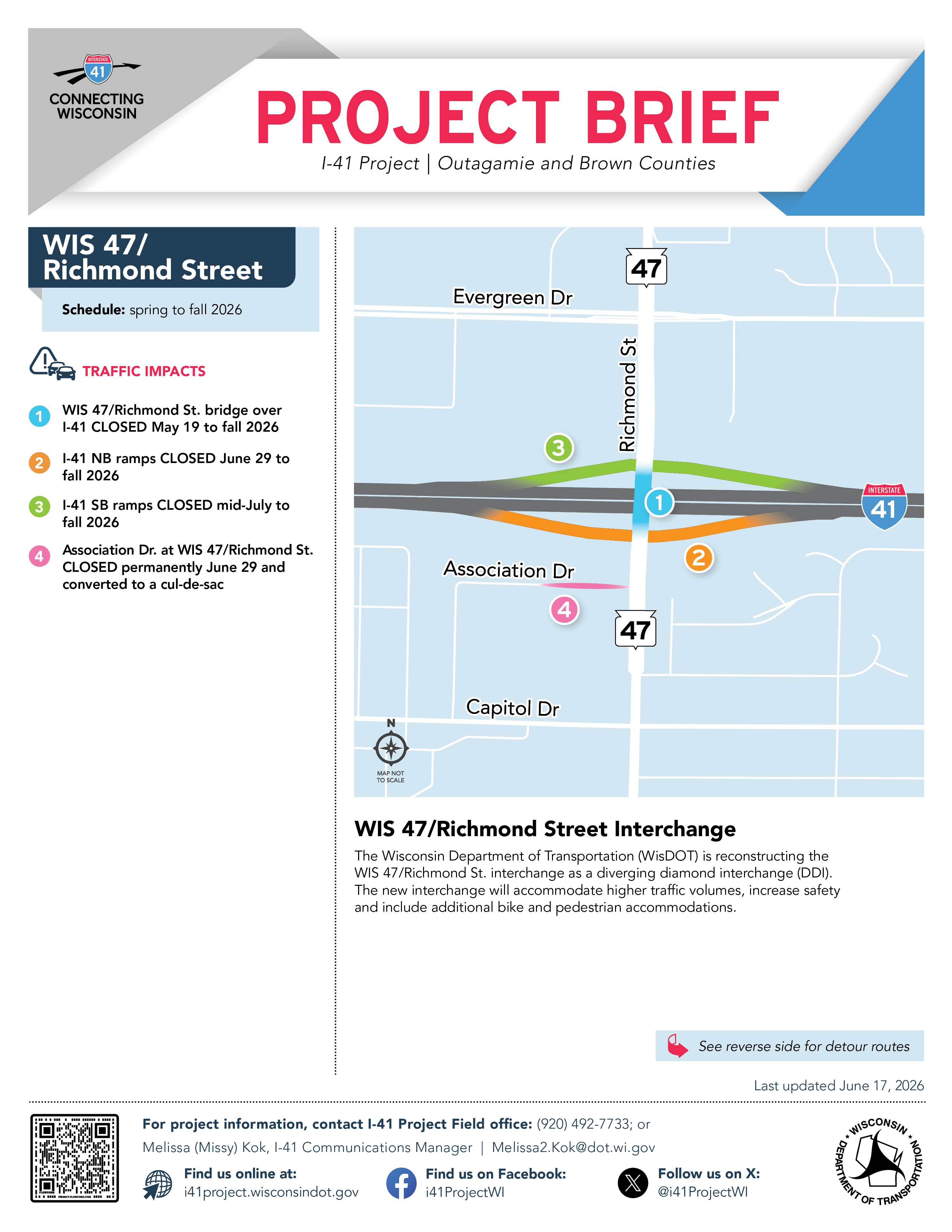 Page one of Ballard Road's Project brief, click to open into a PDF.