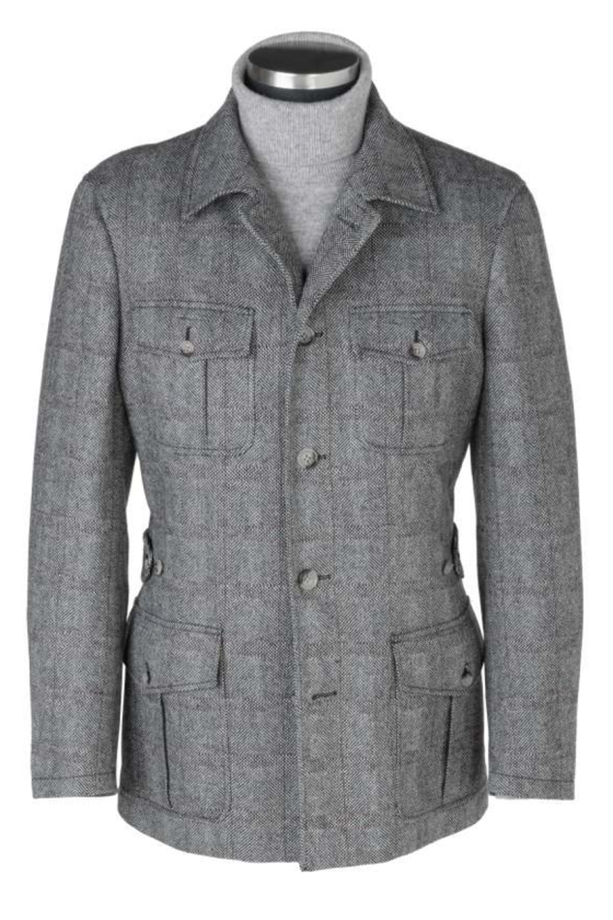 Grijze Safari Jacket