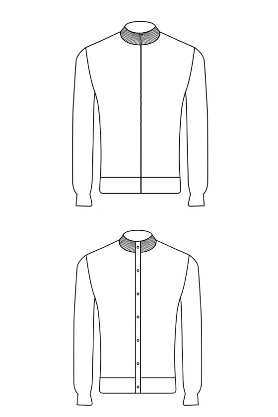 Zip Sweater | Zip Jacket | Turtleneck | Lupetto