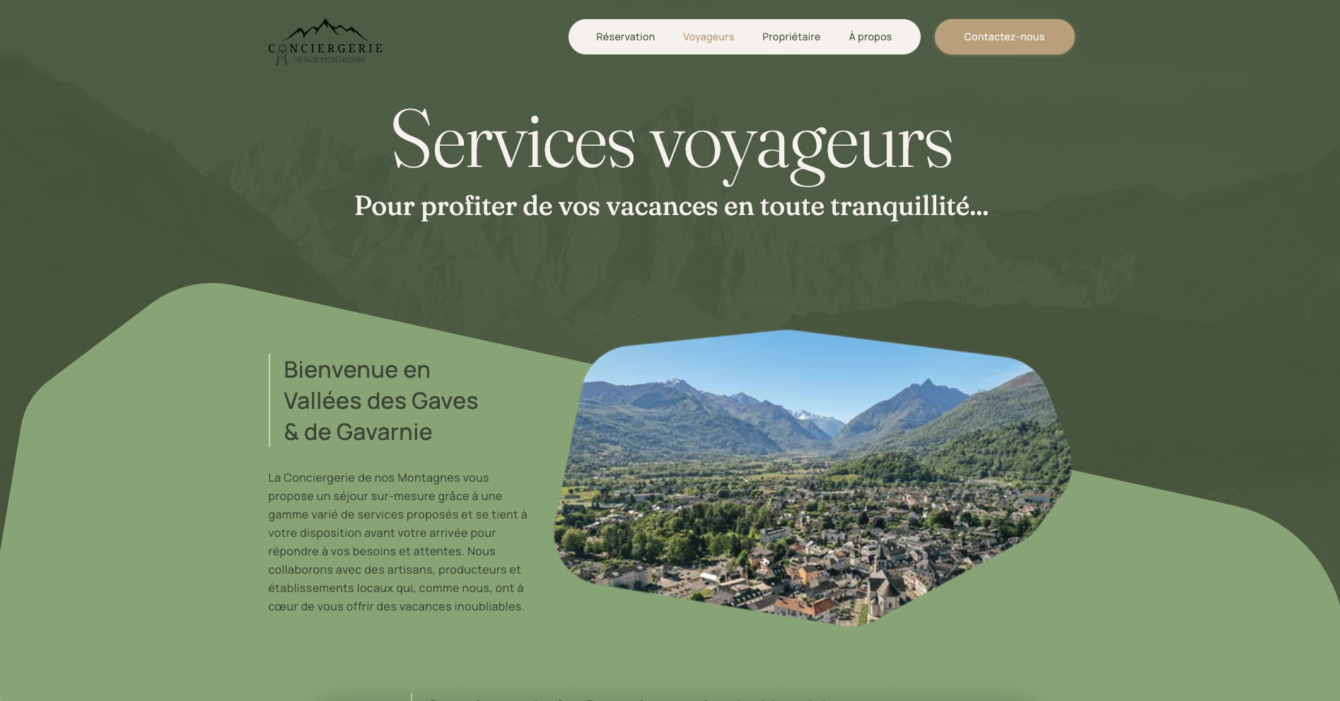 Conciergerie de nos Montagnes - Services voyageurs