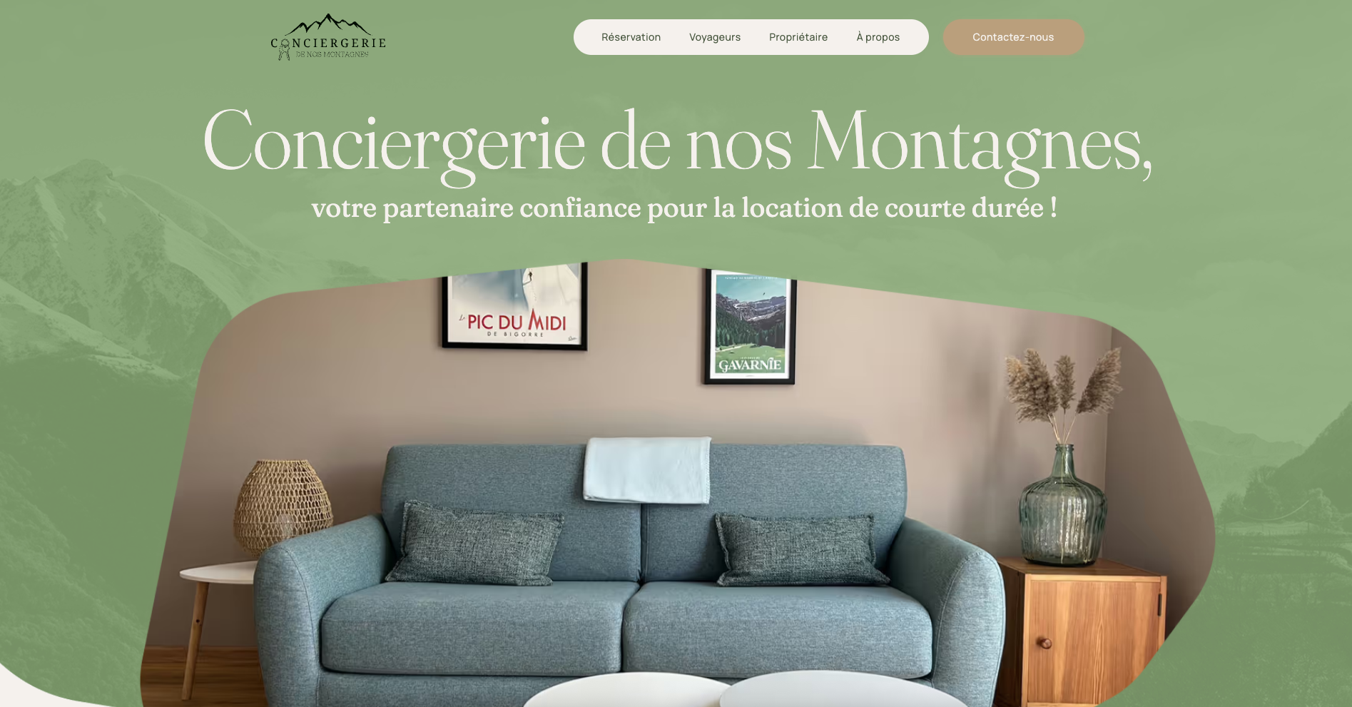 Conciergerie de nos Montagnes - Home