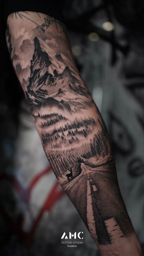 Tattoo von Tätowierer Sorin von AMC Tattoo Studio in Frankfurt