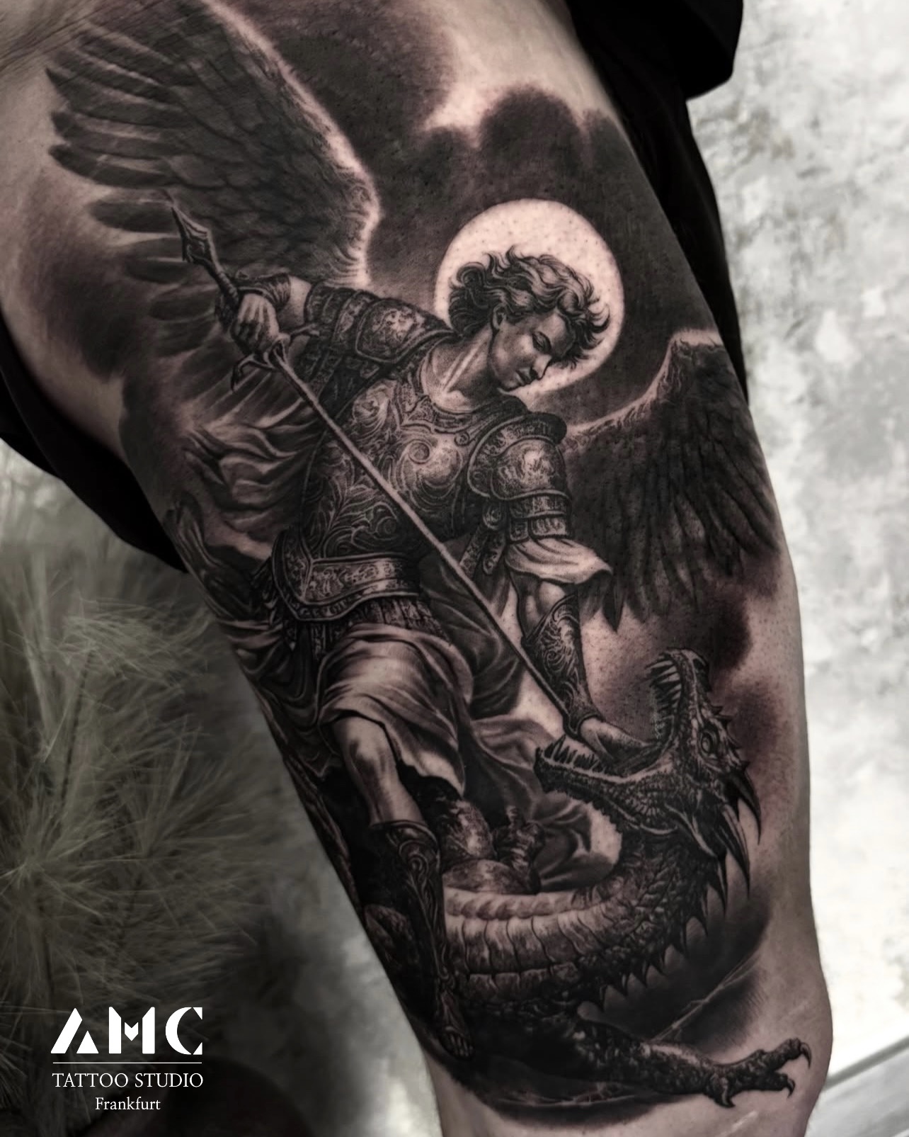 erzengel tattoo frankfurt