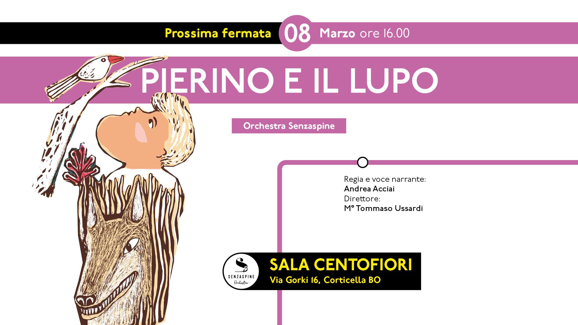 PIERINO E IL LUPO | A Teatro Fra Le Note