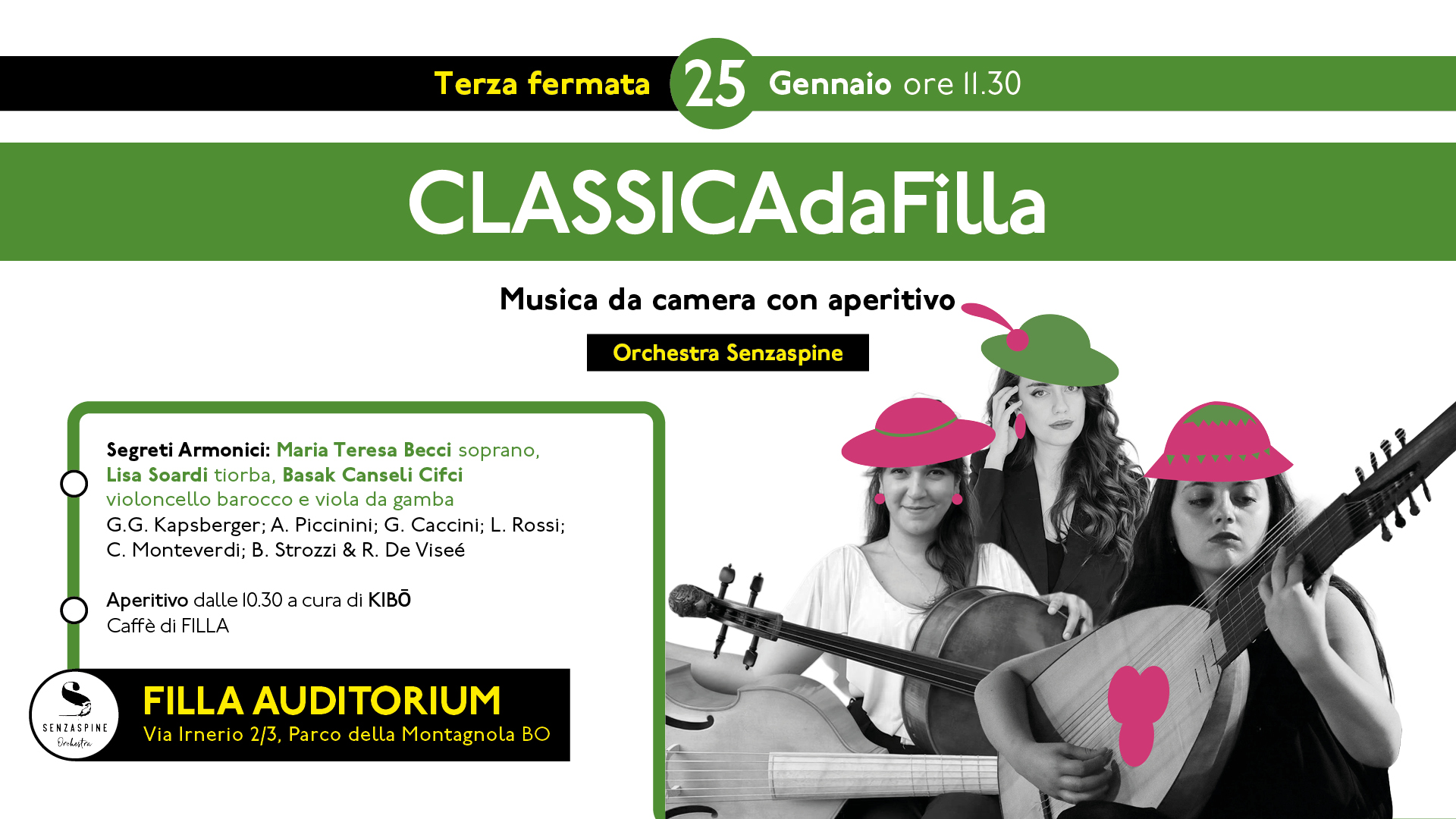 CLASSICAdaFilla | Segreti Armonici - Viaggio nel 600