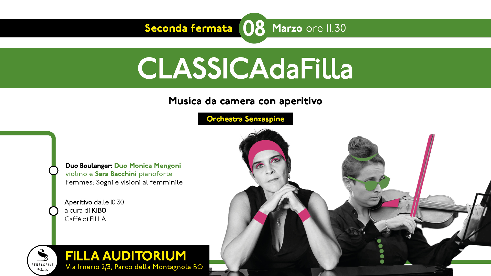 CLASSICAdaFilla | Duo Boulanger: Monica Mengoni e Sara Bacchini
