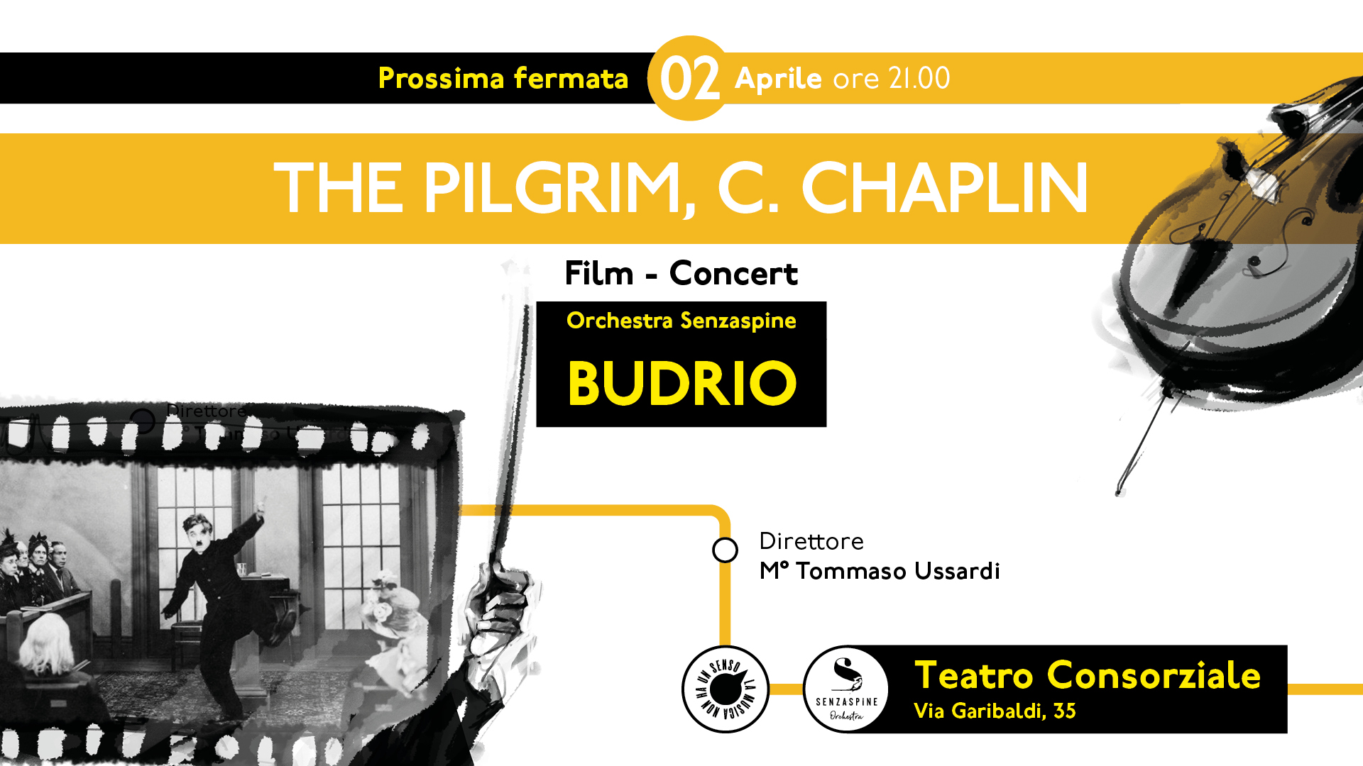 FILM CONCERTO | The Pilgrim - C. Chaplin