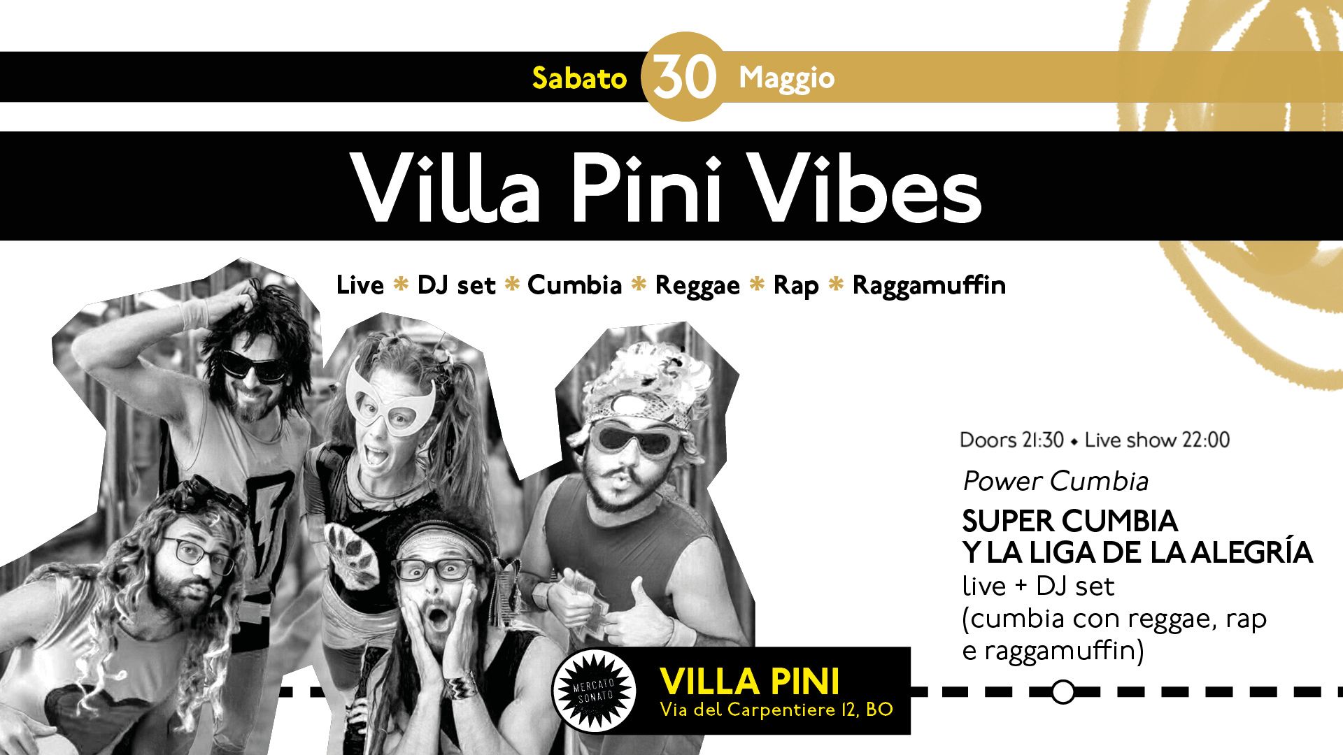 SUPER CUMBIA Y LA LIGA DE LA ALEGRÍA live + DJ set 