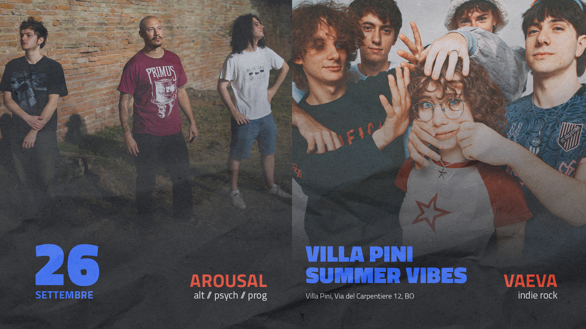 VILLA PINI VIBES VOL. II | VAEVA + AROUSAL