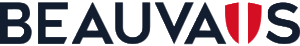 Resah company logo with blue text and abstract pixel-like squares.