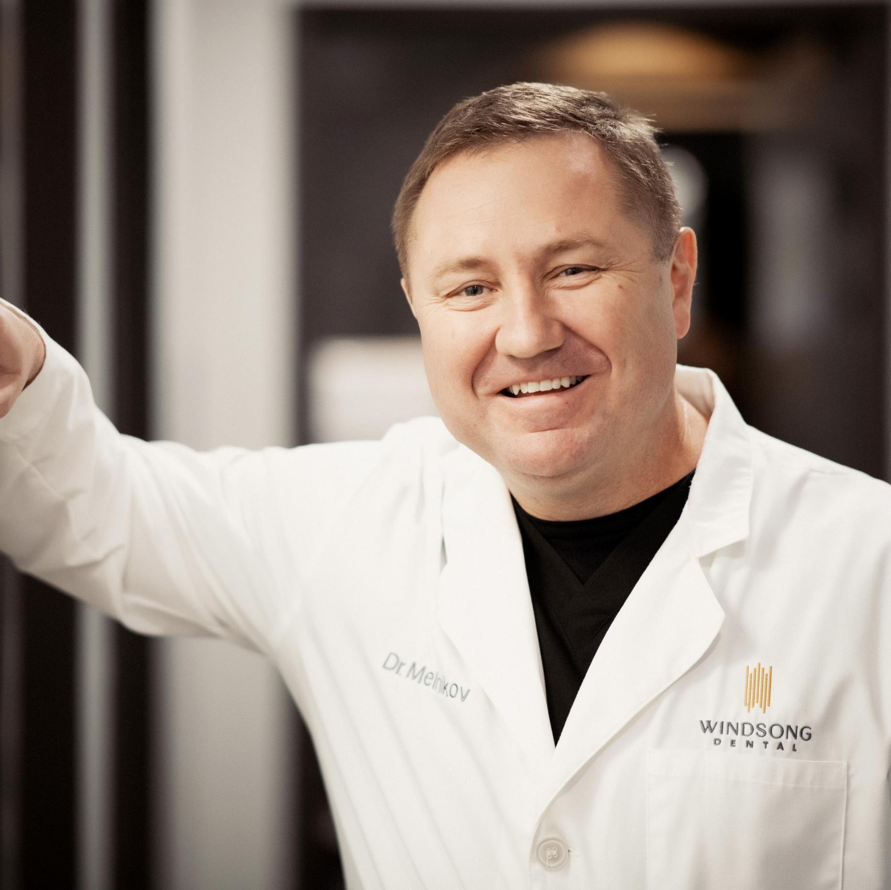 Dr VLADIMIR MELNIKOV smiling