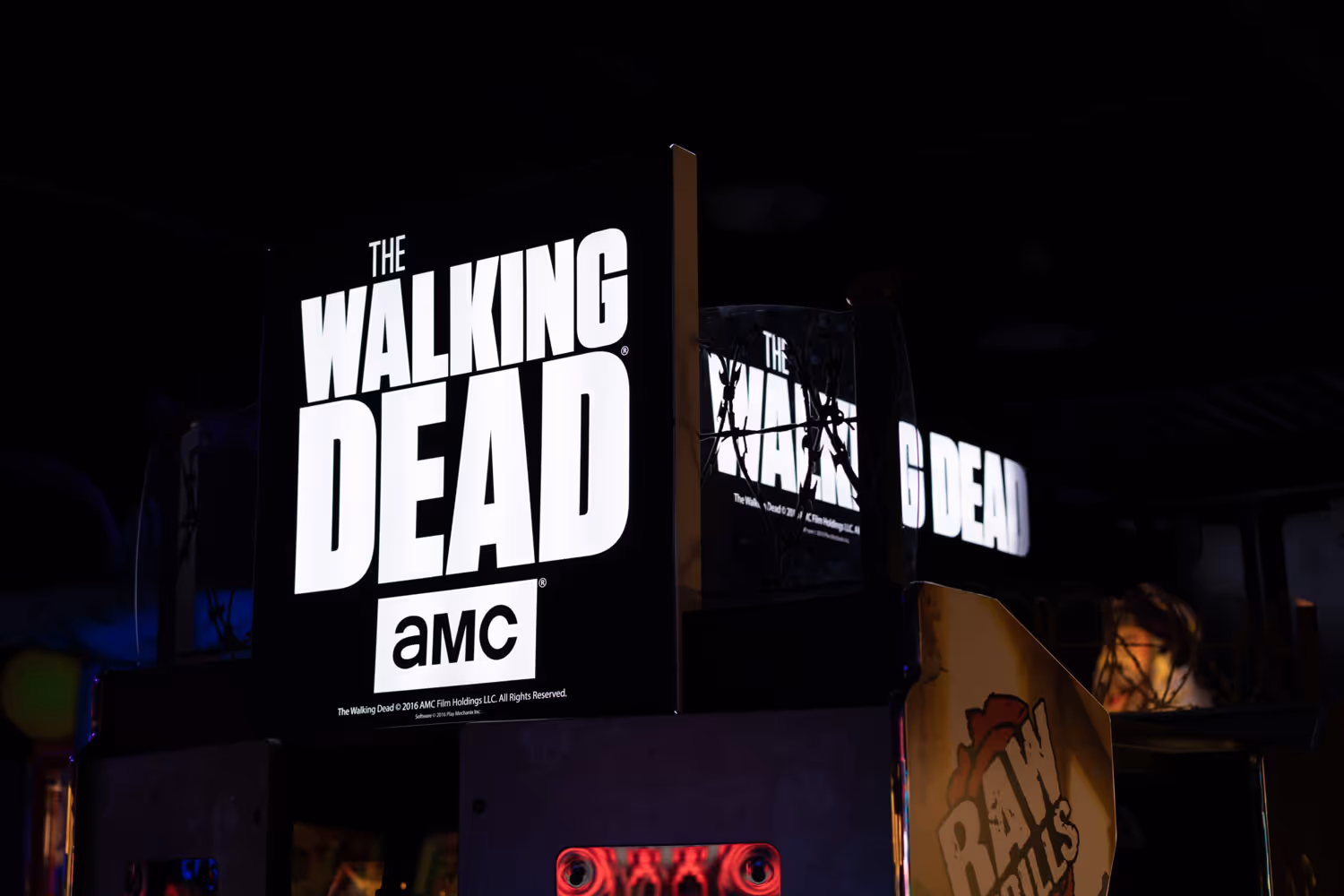 Walking Dead Arcade Games Room
