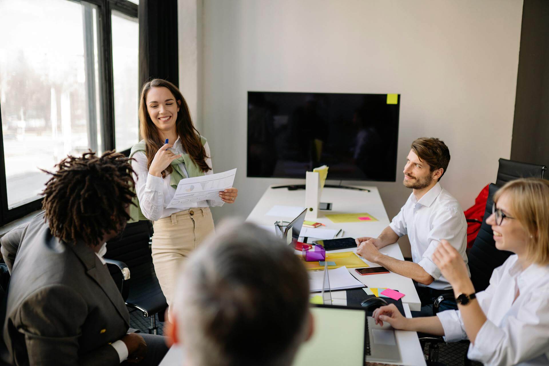 New employees participating in an orientation session
