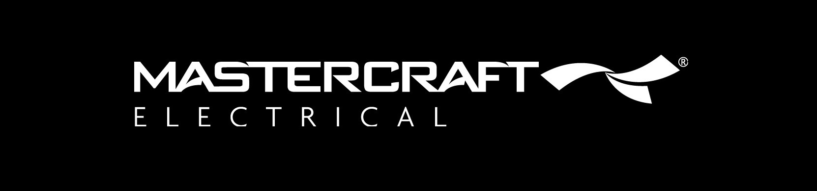 A banner image of the Mastercraft Electrical main logo, sitting proudly at the top of the page.