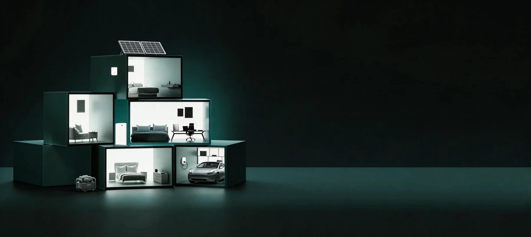 The Sigenergy product range: SigenStor units, inverter and EV charger
