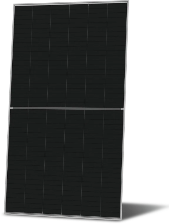 A Jinko Solar Tiger Neo N-type photovoltaic module