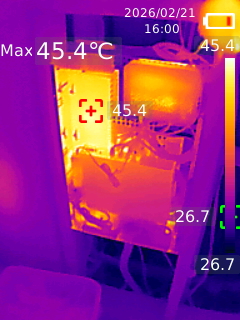 Infrared thermography inspection in Auckland detecting overheating electrical equipment