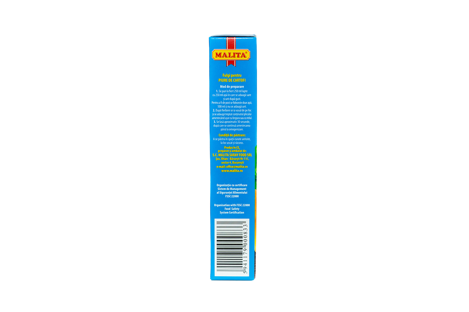 MALITA Piure de Cartofi 100g
