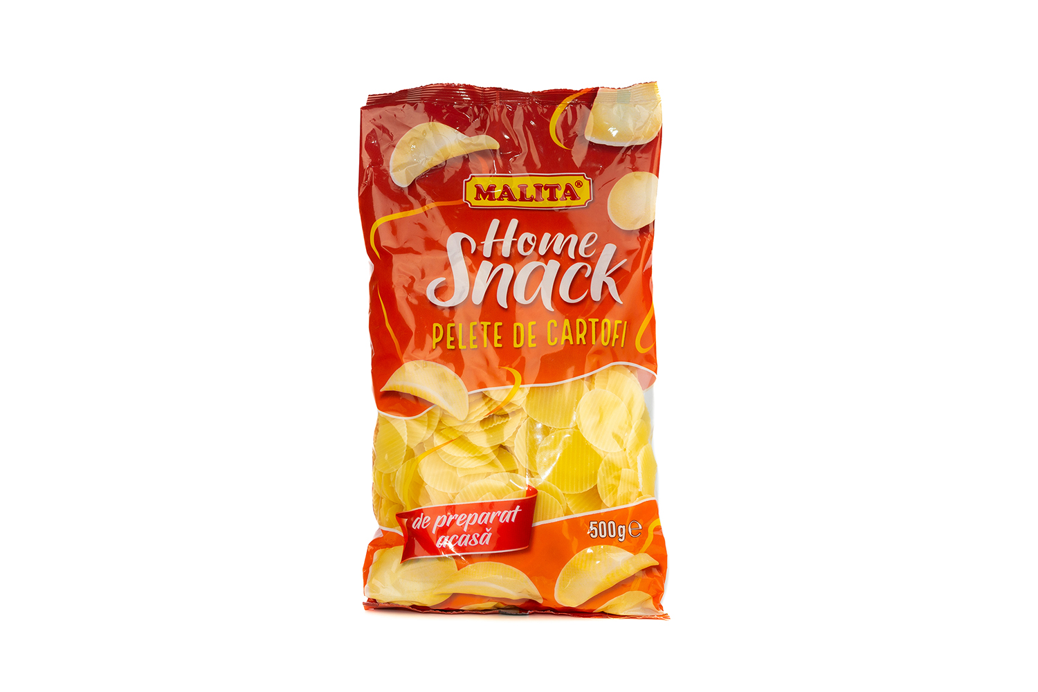 MALITA Snack Pelete de Cartofi Striati 500g
