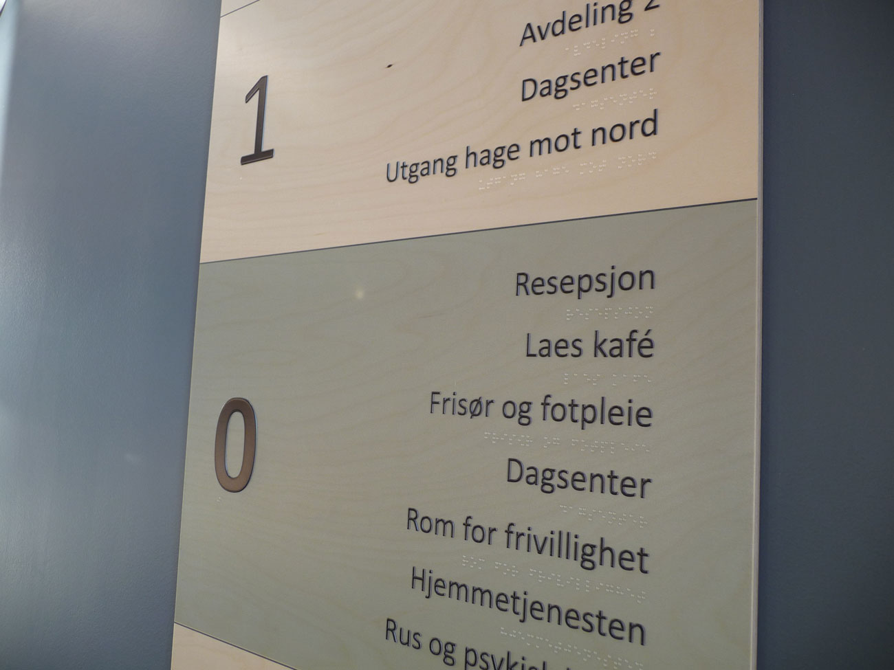 Et tilpasset skiltprogram