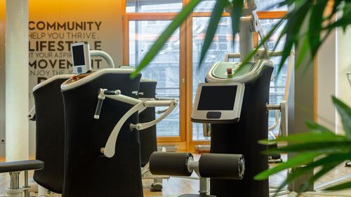 Die Trainingsgeräte des Fitnessstudios in Düsseldorf Provinzialplatz.