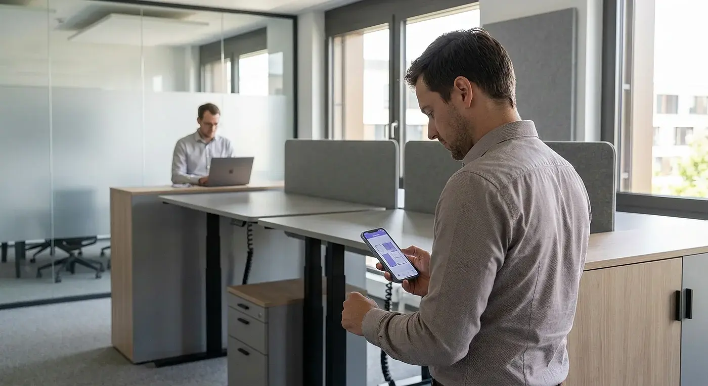 Warum ein System zur gemeinsamen Nutzung von Schreibtischen?