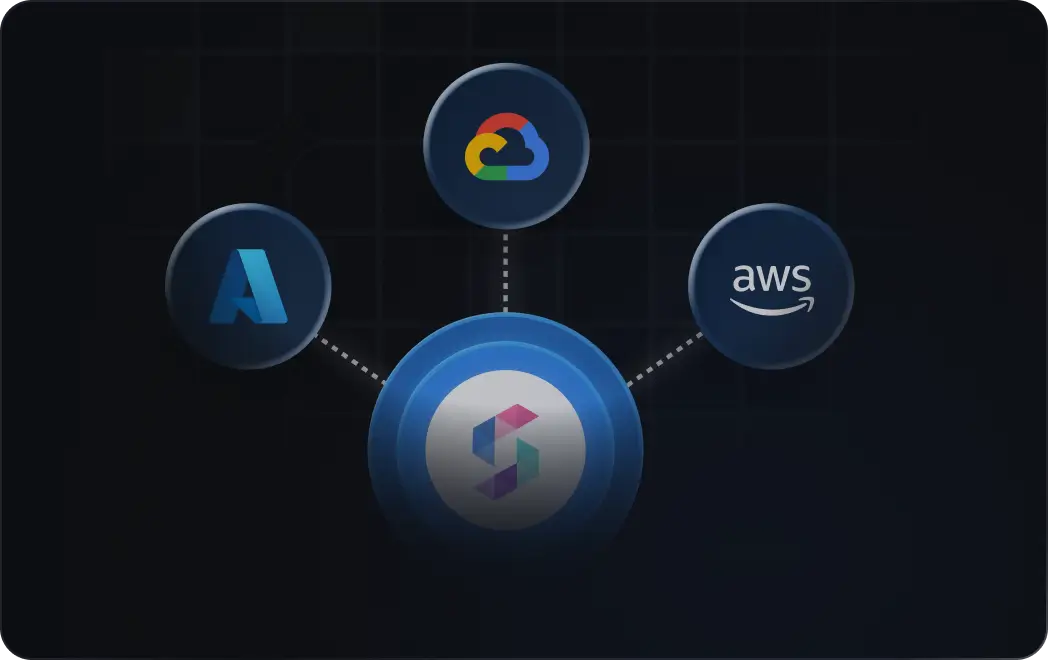 Multi-cloud deployment in AWS GCP and Azure VPCs