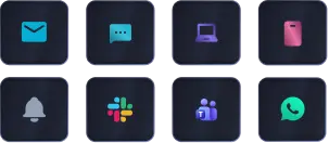 Illustration of SuprSend’s 'Wait Until' function, triggering notifications or reminders based on user actions or inactions.