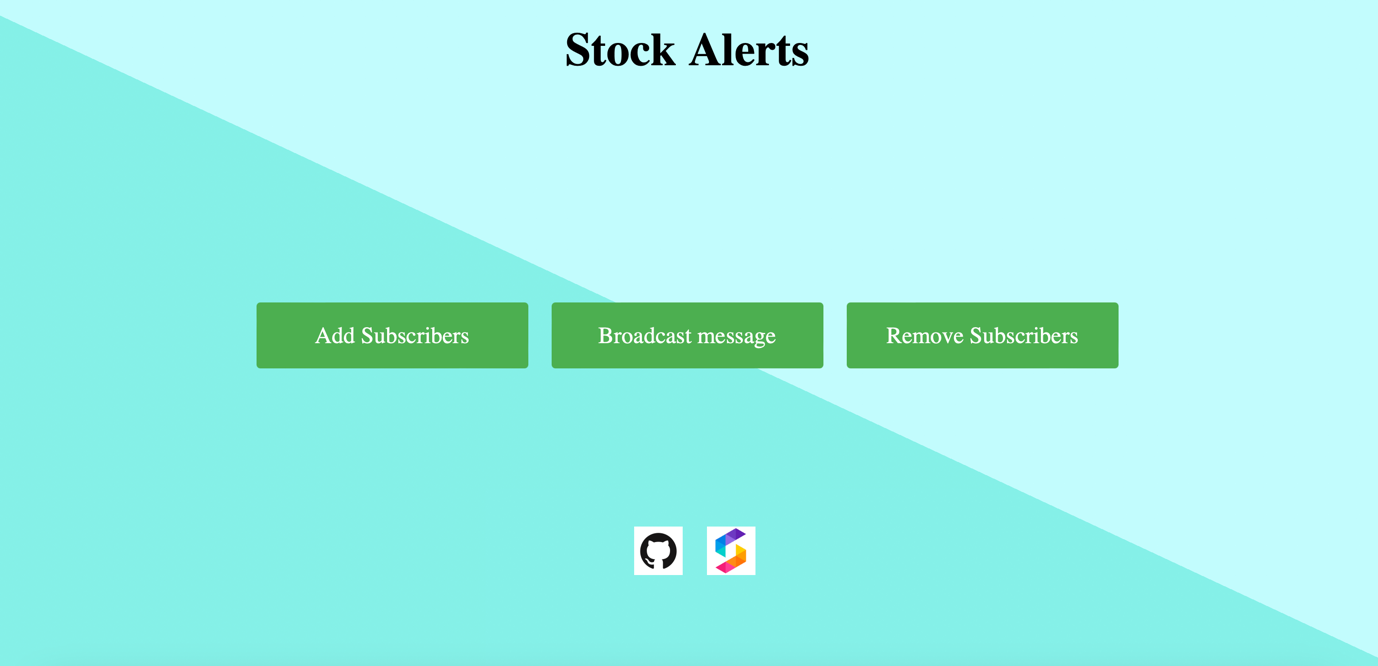 A screenshot of a stock alertDescription automatically generated with medium confidence