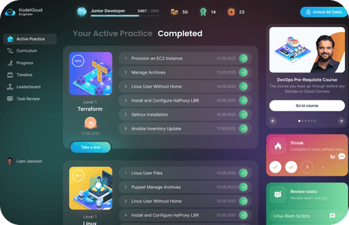 Platform Engineer Learning Path | Kodekloud