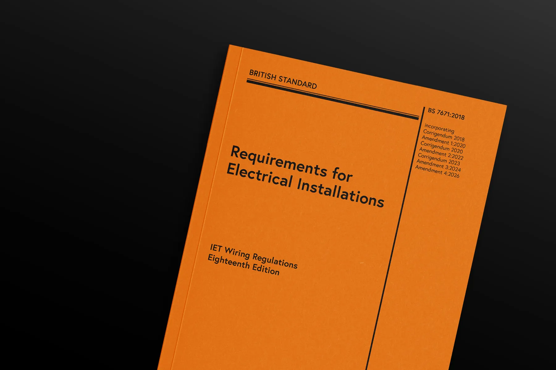 18th Edition Amendment 4