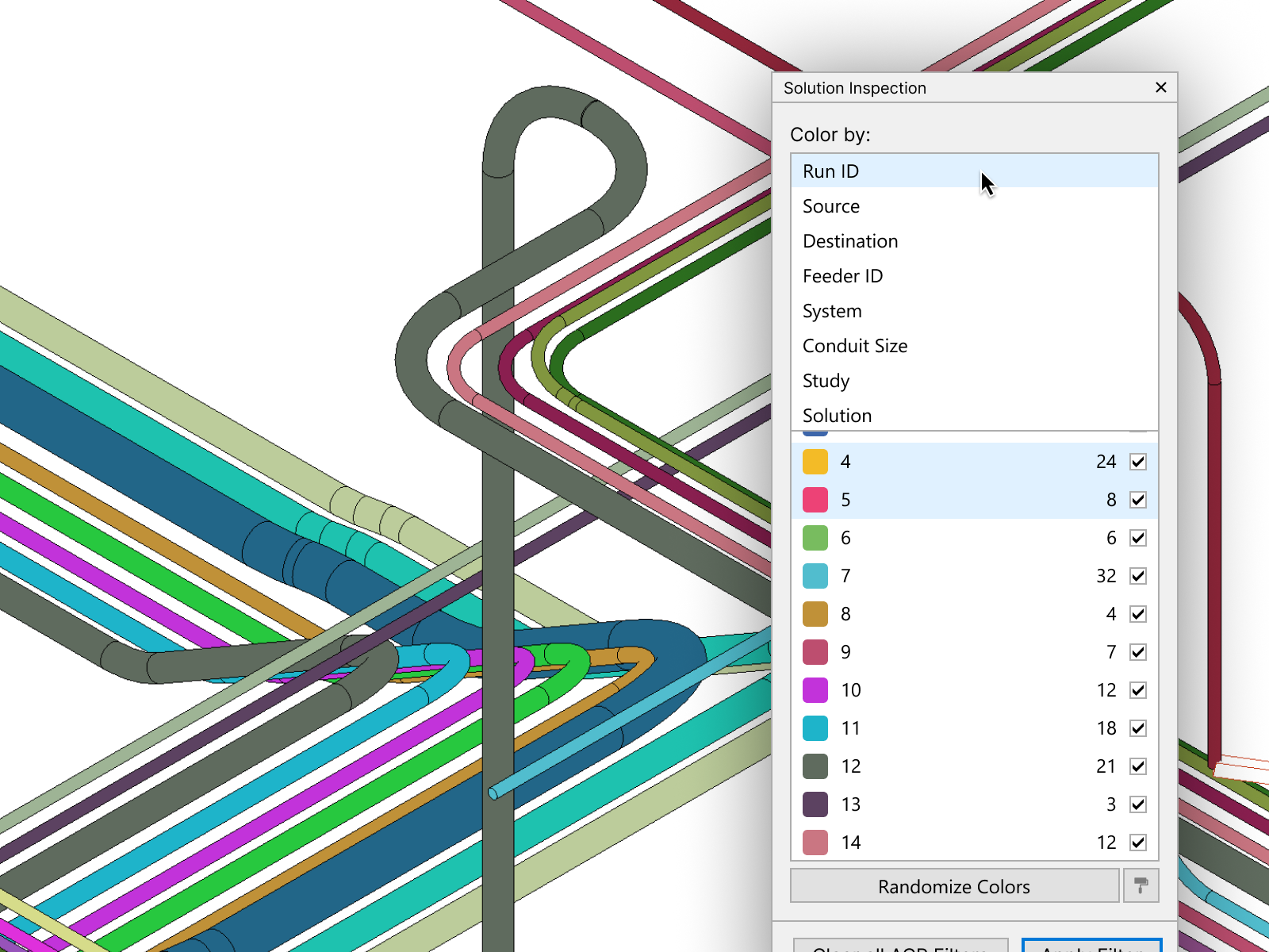 Screenshot of Augmenta software platform. Generate and evaluate multiple designs