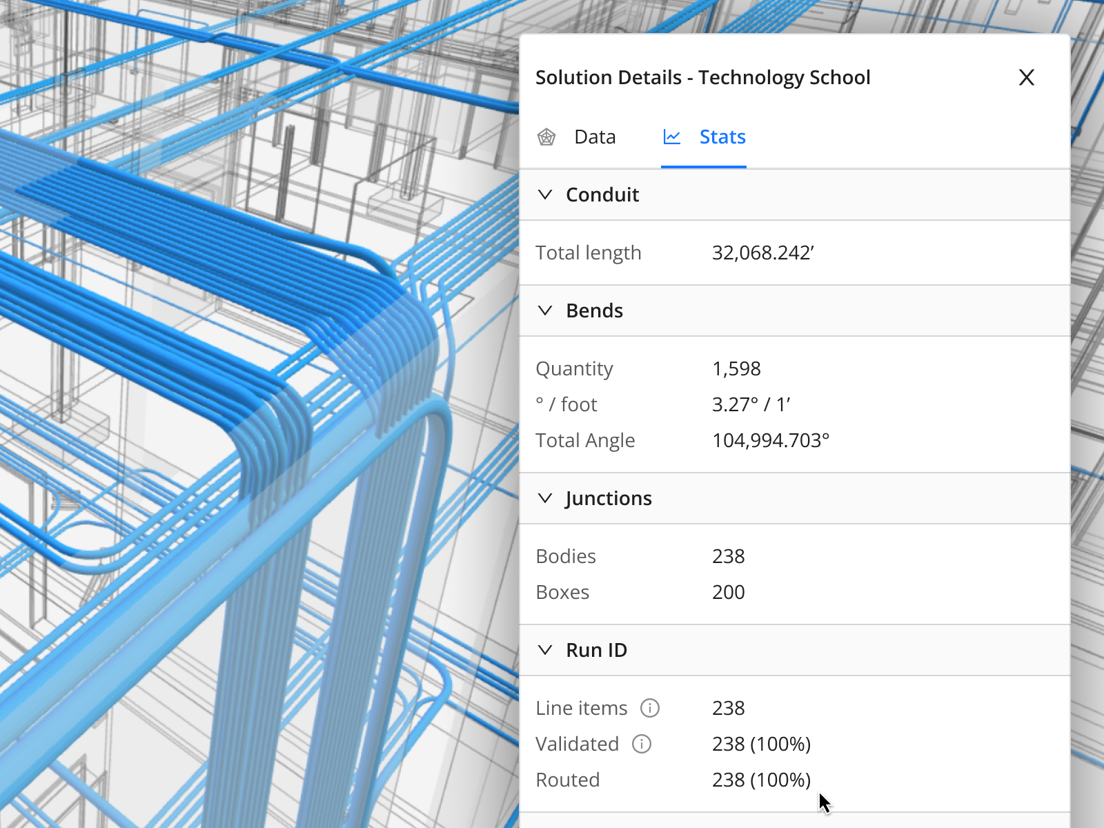 Screenshot of Augmenta software platform. Build and iterate.