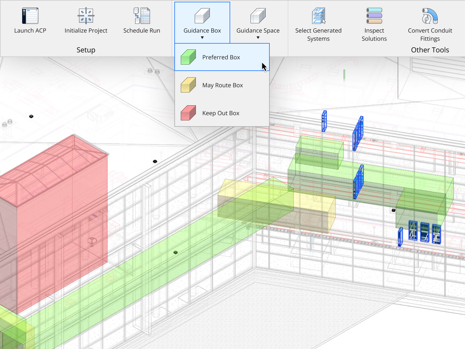 Screenshot of Augmenta software platform. Generate and evaluate multiple designs