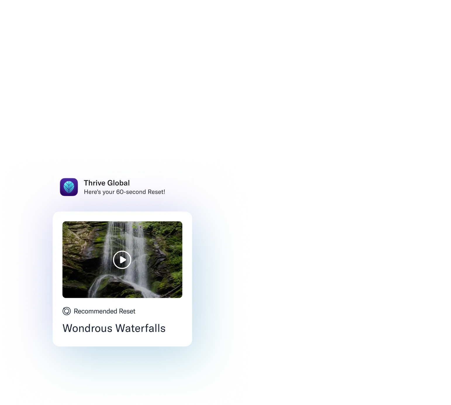 thrive reset hero notification