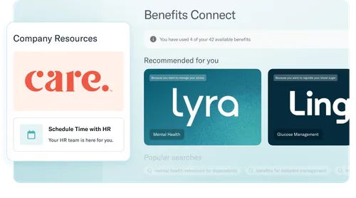thrive global benefits connect graphic