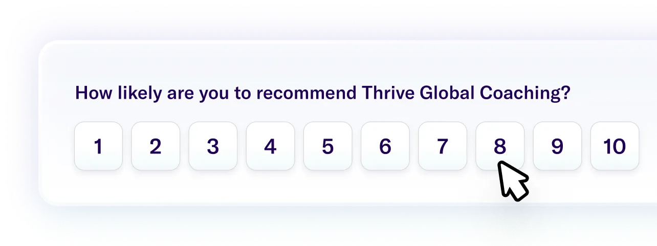 thrive coaching feedback graphic