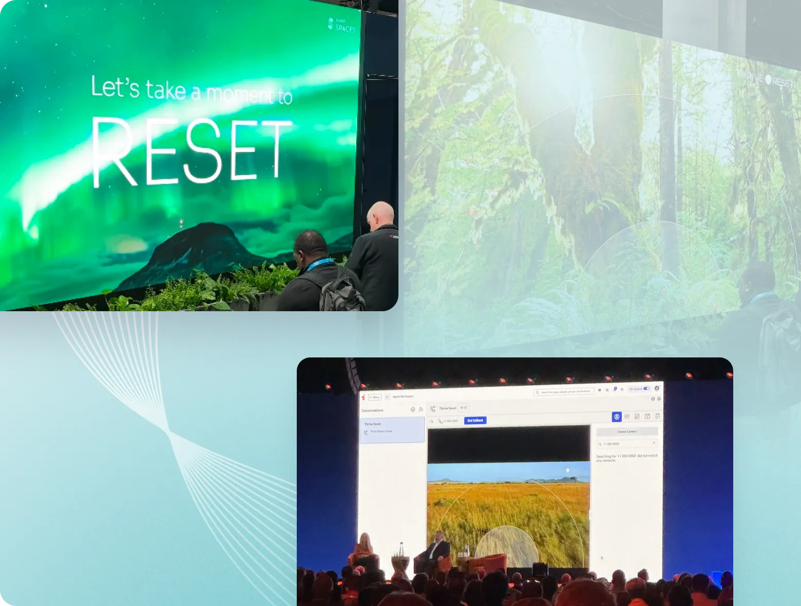 thrive global resets live activations graphic