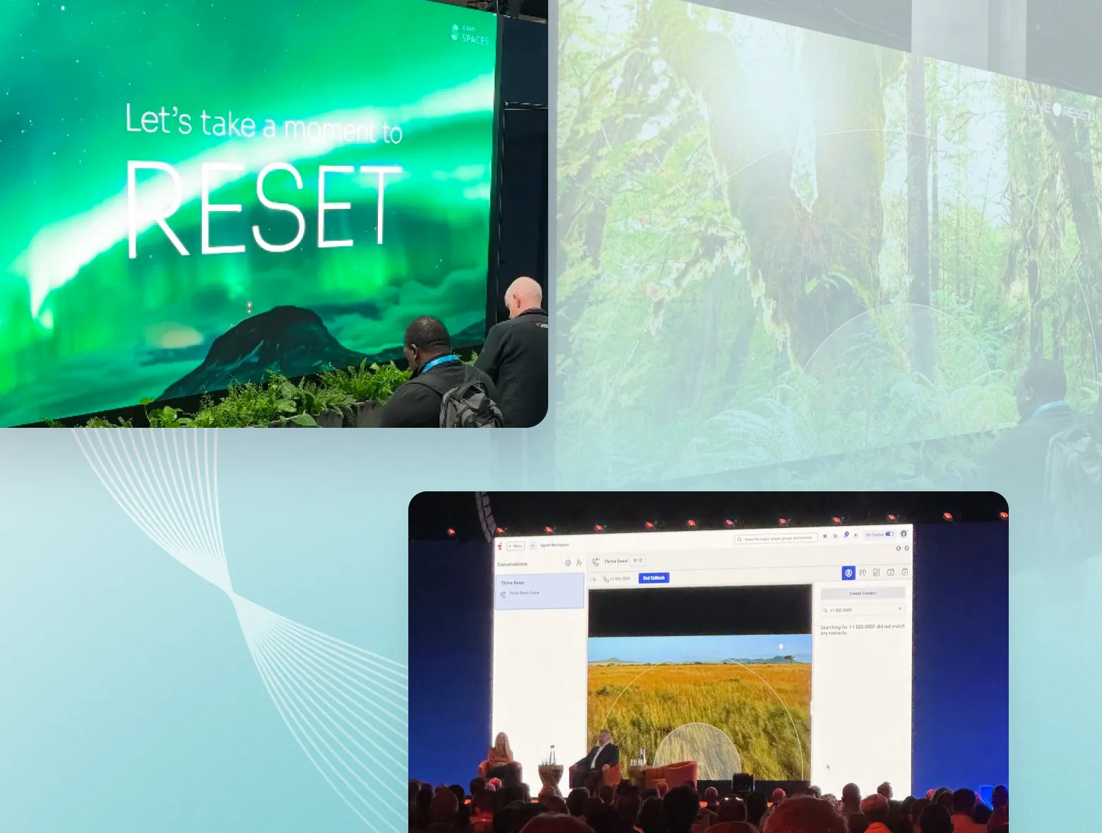 thrive global resets live activations graphic