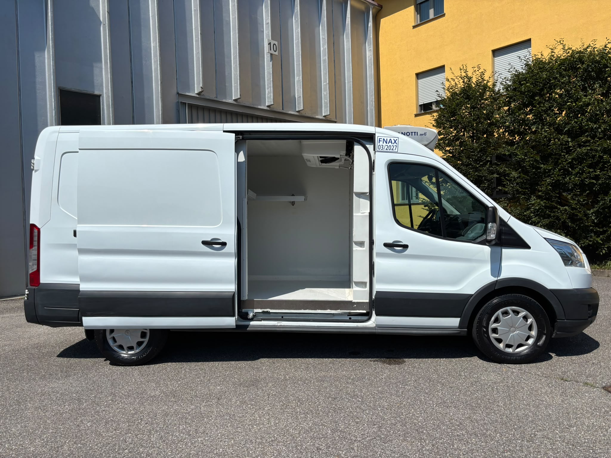 ford transit furgone coibentato frigo usato anno 2018