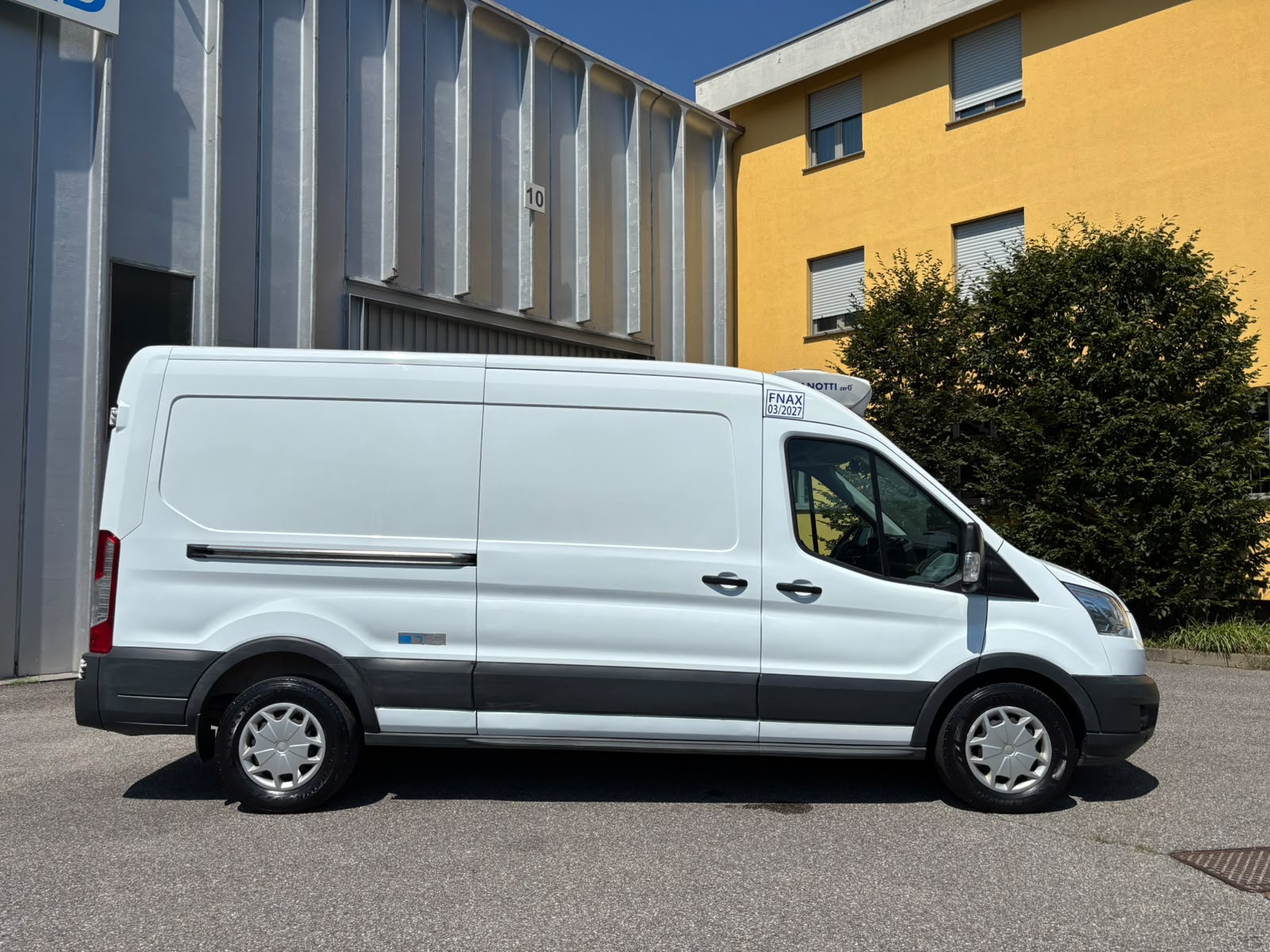 ford transit furgone coibentato frigo usato anno 2018